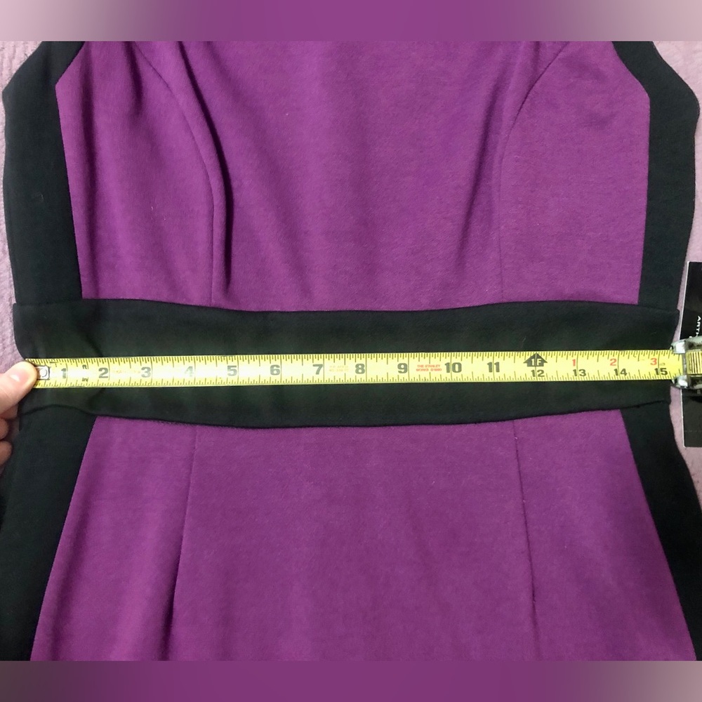 🆕 Tahari ASL Dress 💜🖤 - Picture 12 of 15